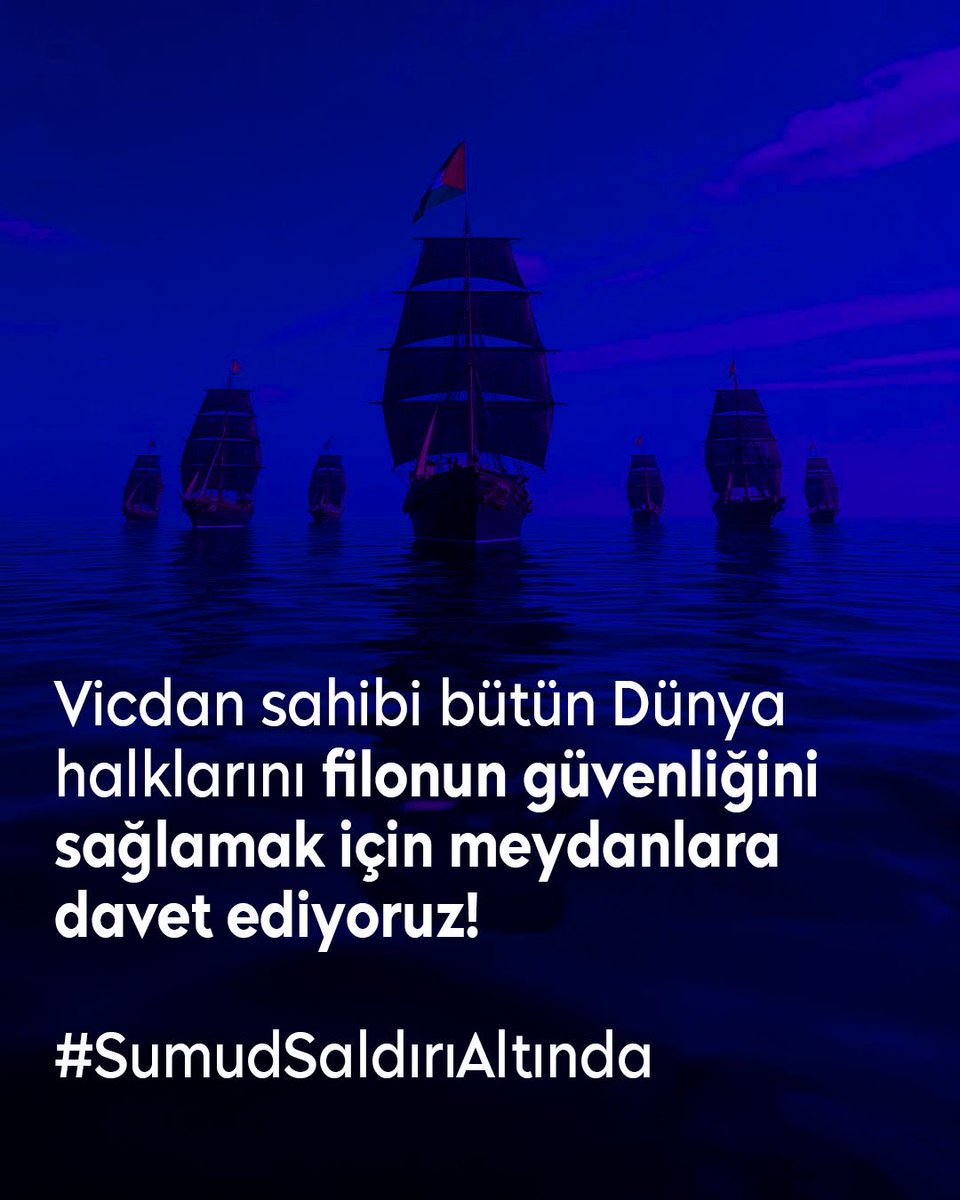 MemurSenKonf's tweet photo. SUMUD SALDIRI ALTINDA

Uluslararası hukuku yine yok sayan israil, sivil gönüllülerden oluşan Sumud Filosuna açık sularda müdahale etmiştir. Katil israil bir insani girişime değil, ortak insanlık değerlerine saldırmıştır.

Gazze’de süregelen ağır kuşatmayı kırmak ve oradaki insanlara nefes olmak amacıyla yola çıkan Sumud Filosu, bugün hukuk dışı bir güç kullanımının hedefi olmuştur.

Sumud; kararlılığın, haysiyetin ve vicdanın adıdır.

Ama biz geri çekilmeyeceğiz.
Sessizliğe teslim olmayacağız.
Doğrunun ve adaletin tarafında durmayı sürdüreceğiz.

Vicdan sahibi herkesi, bu haksızlığa karşı sözünü söylemeye; adaleti ve insan onurunu savunmaya davet ediyoruz.

#SumudSaldırıAltında
