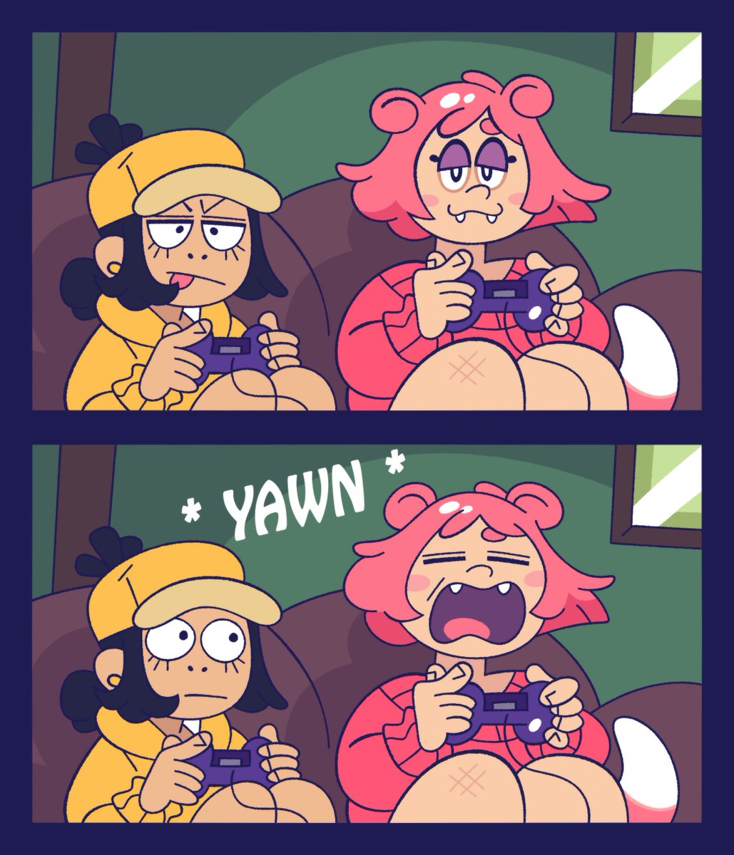 BillSpooks's tweet photo. Slowpoke girl used Yawn! https://t.co/KnaT7IVUcR