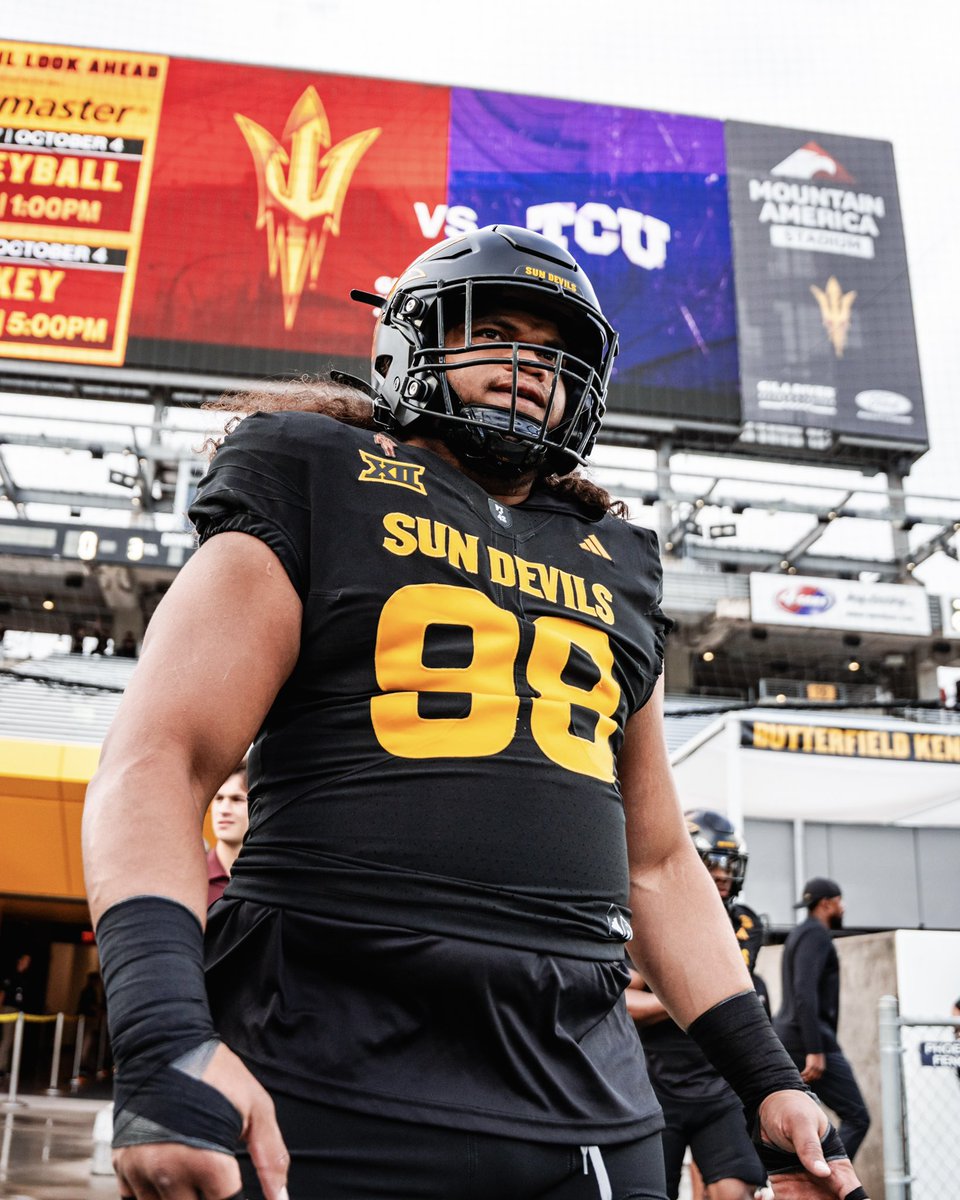 KobyBraunstein's tweet image. UPDATE: Jeff Sims will attend rookie minicamp with the Seattle Seahawks this weekend, per agent Chris Rogers.

He joins Jordan Crook, Ghost Rowser, and Jacob Rich Kongaika.

Sun Devil reunion in Seattle 🔱