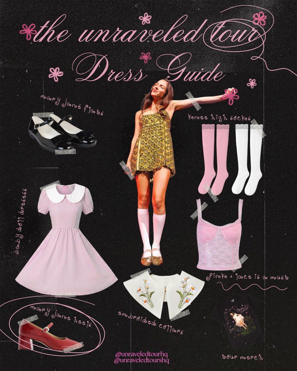 ❀ the unraveled tour ❀ tweet media