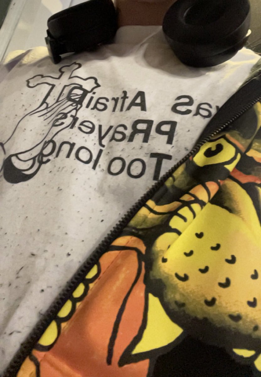 Deilier1's tweet photo. @thesadprt I’m sorry, I messed up the shirt during the Nettspend concert on Sunday! 😭 https://t.co/GIw1dKi1TE