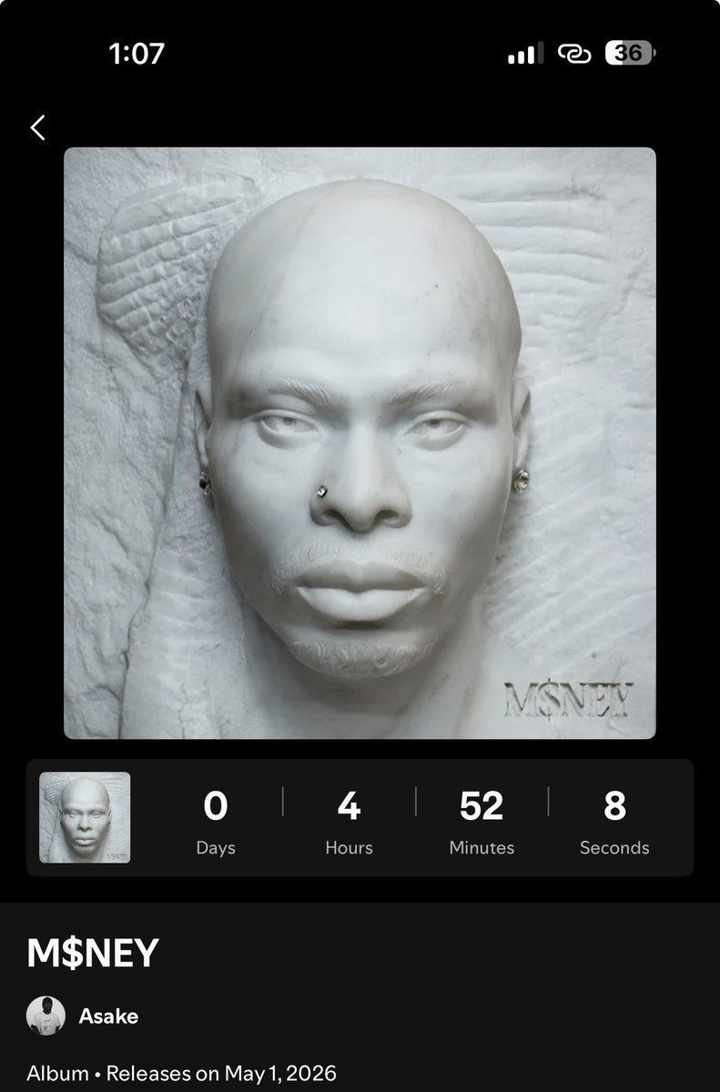 nelsy_nbabana's tweet image. 4 hours to go🪖🪖🔥🔥🔥🔥 
Giran To The World 
#Terminator #asake
