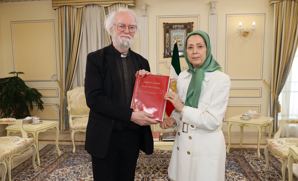 Maryam Radjavi tweet media
