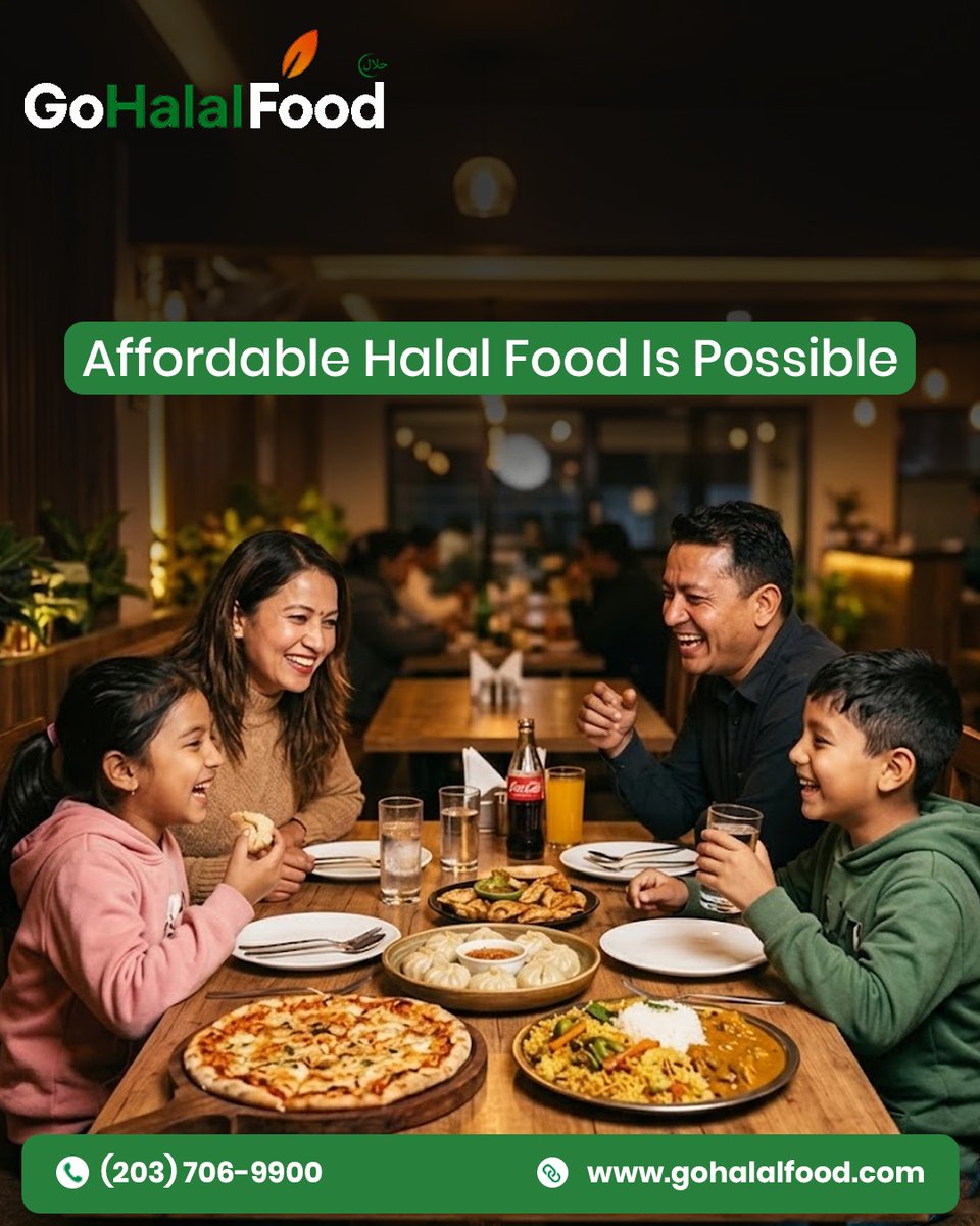 GoHalalFood's tweet photo. 🍽️ Affordable Halal Food Is Possible ✨

Enjoy your favorite meals without overpaying with a platform that keeps prices fair for everyone. 💚
Order smarter and save more today.

📞 (203) 706-9900
🌐 https://t.co/SVnZSSZKJ3

#GoHalalFood #AffordableFood #HalalFood #FoodDelivery https://t.co/37oPuxYCXc