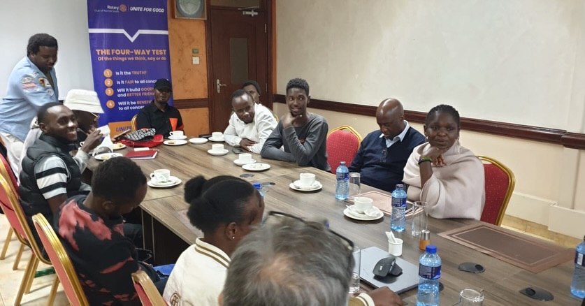 Rotary Nairobi South tweet media