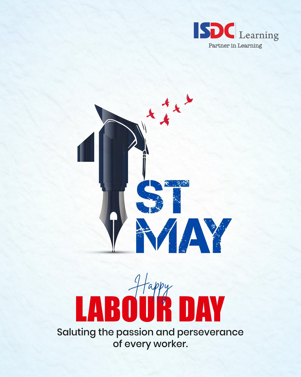 IsdcLearning's tweet photo. Saluting the passion and perseverance of every worker.

It’s not just the work we see, but the effort behind it - the long hours, the silent struggles, and the courage to keep going.

#ISDCLearningQMU #LabourDay2026 #RespectWorkers #BehindEverySuccess #InspiringJourney https://t.co/z6mw3tnlP3