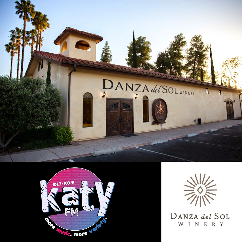 🍇🎶 WINE COUNTRY VIBES!
This week: Danza del Sol Winery — wine, views &amp; live music! 🍷
🎧 Listen at NOON on KATY-FM to win a $50 gift card!

#KATYFM #RetroLunch #TemeculaWine