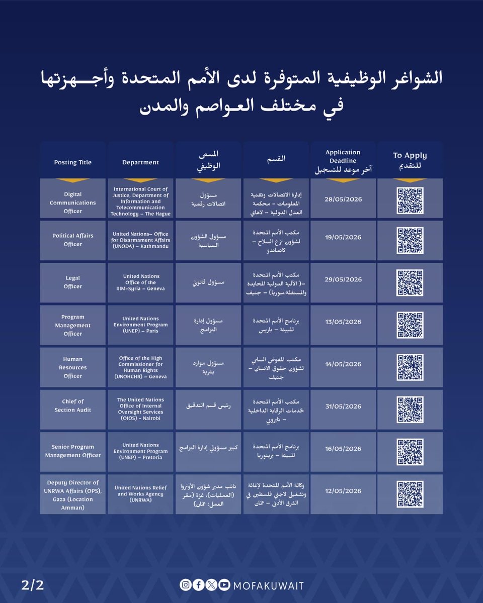 وزارة الخارجية tweet media
