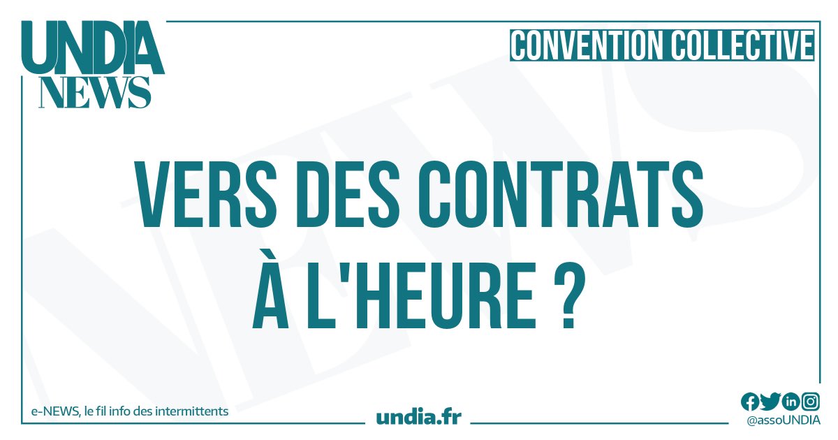assoUNDiA's tweet photo. 𝗩𝗘𝗥𝗦 𝗗𝗘𝗦 𝗖𝗢𝗡𝗧𝗥𝗔𝗧𝗦 𝗔̀ 𝗟’𝗛𝗘𝗨𝗥𝗘 ?

Conséquence indirecte 𝘊𝘰𝘮𝘮𝘪𝘴𝘴𝘪𝘰𝘯 𝘥’𝘦𝘯𝘲𝘶𝘦̂𝘵𝘦 : 

Lors des auditions des pratiques d’organisation du travail au sein de grands groupes audiovisuels, dont @MediawanFr , ont été évoquées. https://t.co/ieOmNs2StT