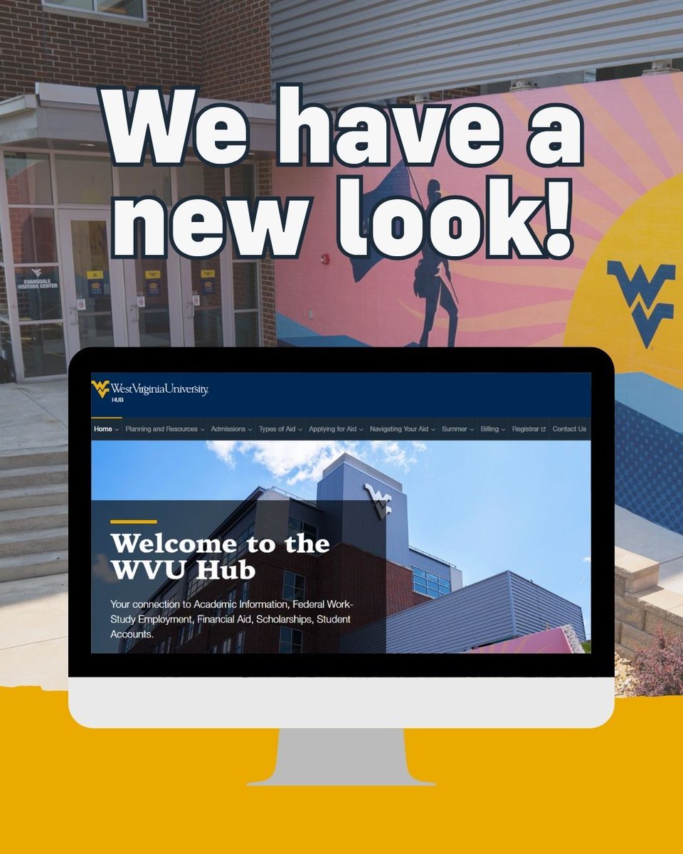 The WVU Hub tweet media
