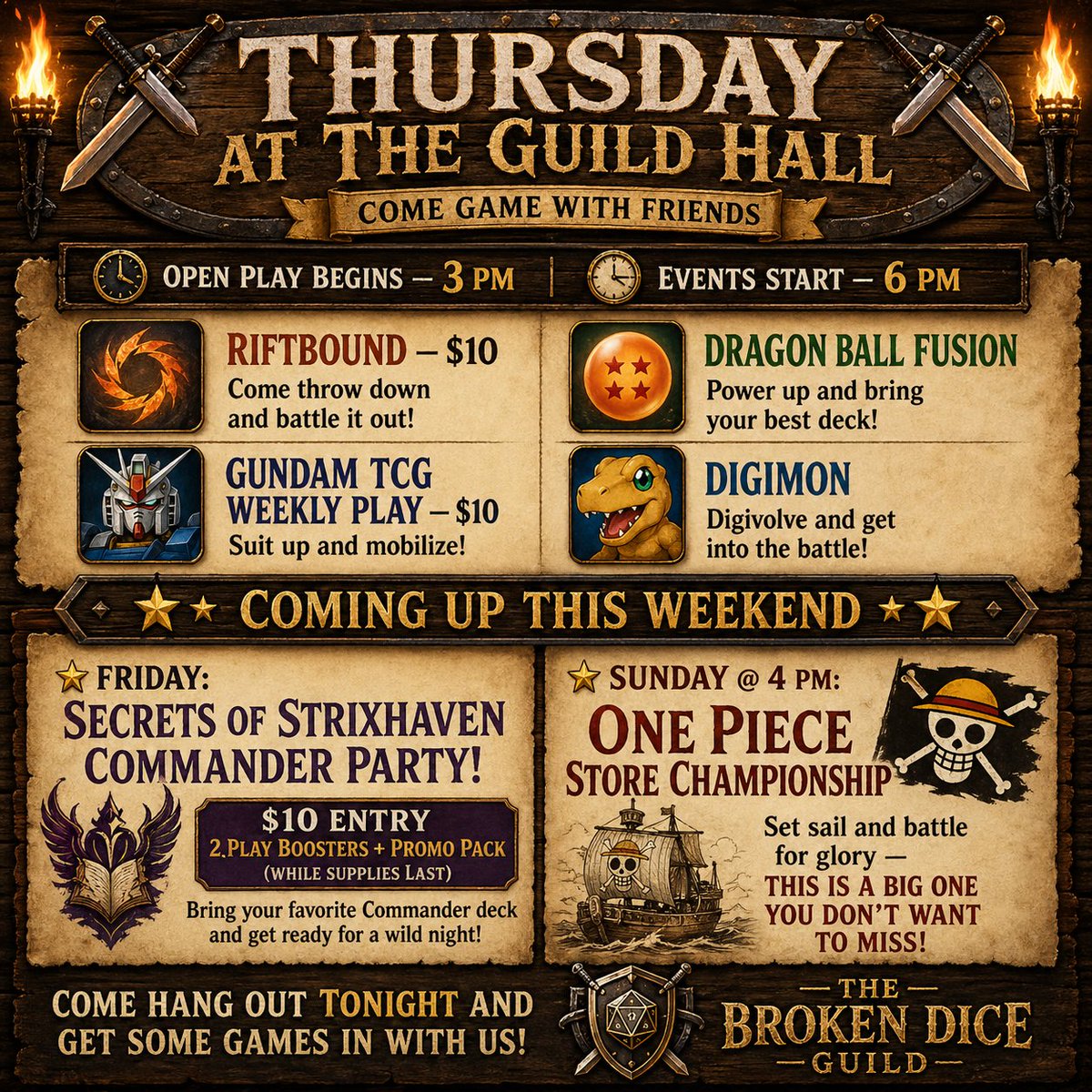 The Broken Dice Guild tweet media