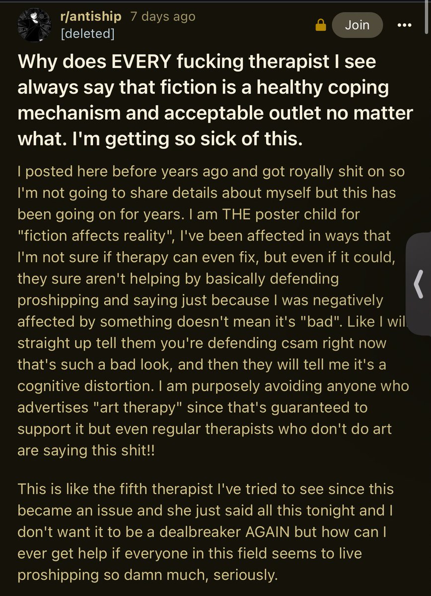 🏳️‍⚧️ The Fandom Purity Culture Archive 🆓️🇵🇸 tweet media