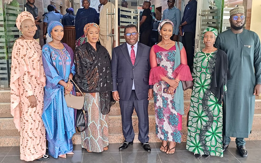 inecnigeria's tweet photo. In her response, the newly sworn-in National Commissioner, Rear Admiral Jamila Abubakar Sadiq Manafa (rtd.), MNI, OFR, expressed appreciation to the leadership of the Commission for welcoming her into its fold.

Speaking at the Commission’s headquarters in Abuja, she thanked the INEC Chairman and members of the Commission for accepting her into what she described as a new professional family, noting that the reception made her feel as though she had known them for years.

She also acknowledged remarks highlighting her military background, expressing confidence that her experience in service would be useful in supporting the Commission’s operations.

The Commissioner further expressed optimism about working with the Commission towards the development and stability of the country, while wishing the institution success in its forthcoming activities.

She prayed for divine guidance and protection for the Commission, its members, their families, and the nation at large.

“I pray and hope that we are going to work together for the development and stability of this country. In God we stand and in God we serve,” she said.

She also offered prayers for the success of upcoming elections, as well as for the safety of all those involved in the electoral process, including staff and their families.

The Commissioner concluded by expressing gratitude once again for the warm reception, saying she was honoured to serve in her new capacity.