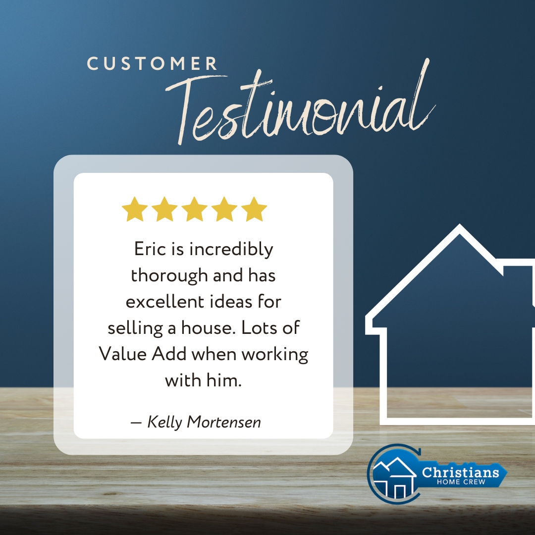 EricDChristians's tweet image. Selling a home? It's not just about listing, it's about creating a plan that works for you. Appreciate these kind words from Kelly Mortensen: "Lots of value add when working with him." Always my goal. #FargoRealEstate #ClientReview #ChristiansHomeCrew