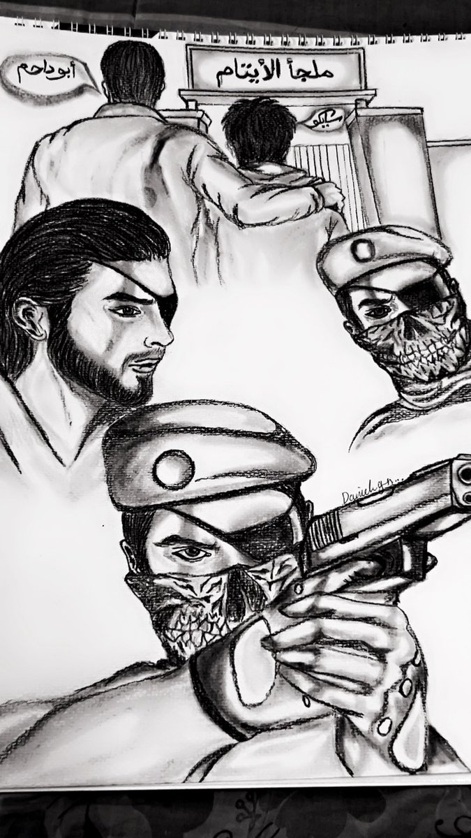daniel_gn's tweet photo. @Abda7eem 
رسم انا رسمتها بكل شي فيها وفيها اضافات بس رسم بستخدام الفحم  ..تقنيه القديمه ورقه و مراسم 😂👍🏻 https://t.co/CNsRdDpzLY