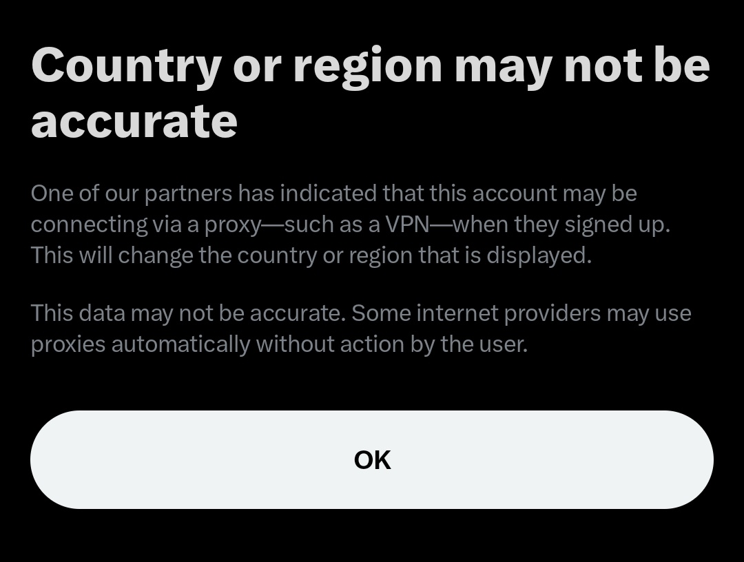 film_sua's tweet image. #wta jd akunku pernah ke lock umur yg australia kmrn itu, ke lock semingguan, n emg pernah dicoba log pake VPN.

tp pas aku cek lg ada tulisan begini di akunnya, ini aman ga yaa buat akunku kedepannya? adakah yg harus aku lakuin untuk ngatasi kejadian ga terduga di akunku?