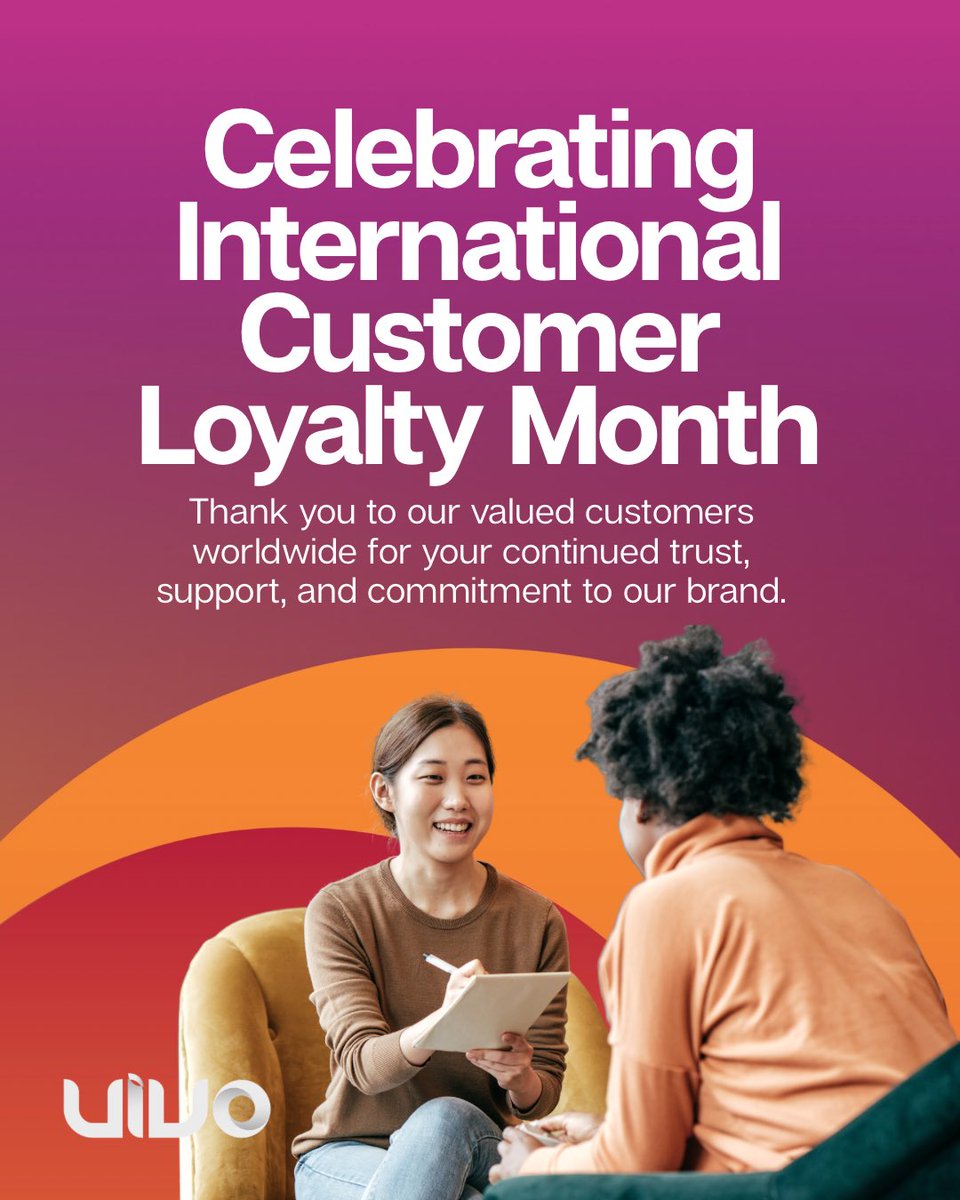 vivotheagency's tweet image. Celebrating International Customer Loyalty Month 🎉
To our incredible customers worldwide—thank you for your trust, loyalty, and partnership. You power everything we do.
Discover how we elevate brands: vivotheagency.com
#CustomerLoyalty #CustomerExperience #VIVO