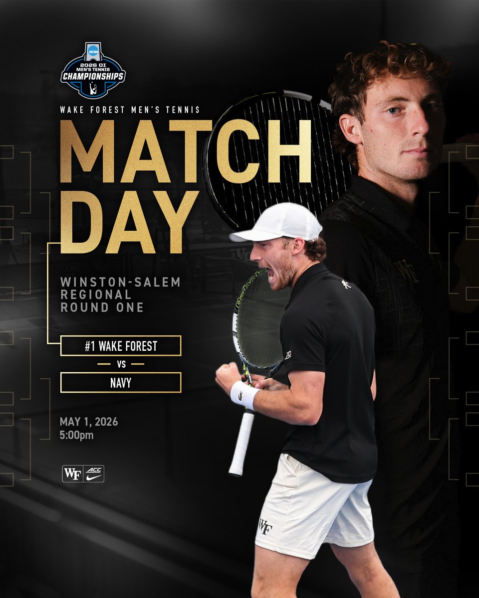 Wake Forest Men's Tennis tweet media