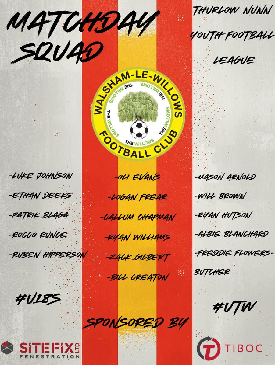 WLWu18s's tweet image. Tonight’s squad for home game v Leiston u18s 7:45ko 
#utw