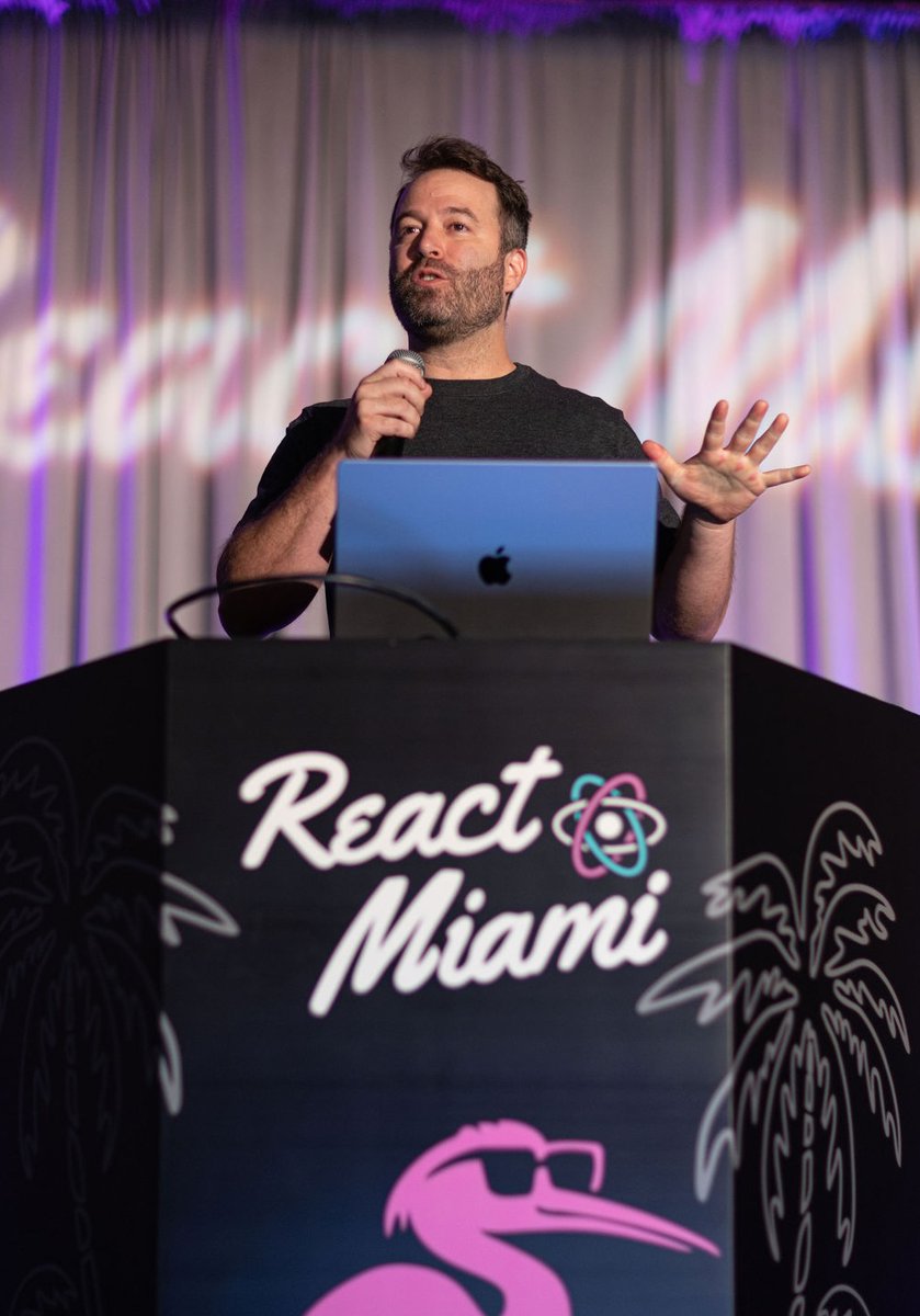 React Miami tweet media