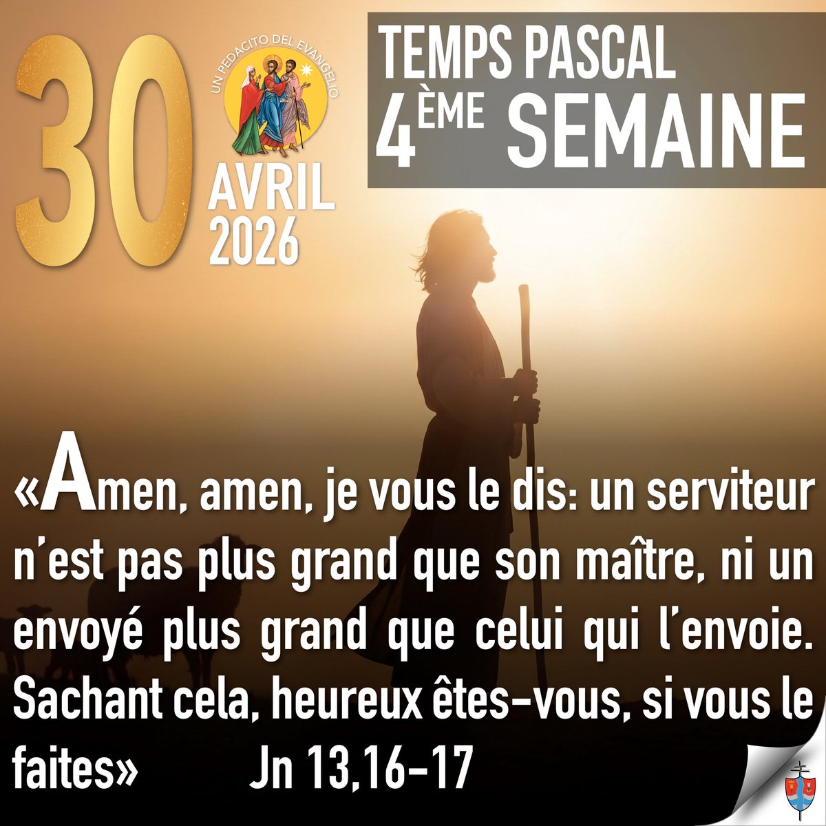 padrebernales's tweet image. 🟡 Un peu de l'évangile•4ème Semaine du Temps Pascal

#Pâques #LecturesDeLaMesse #Évangeli