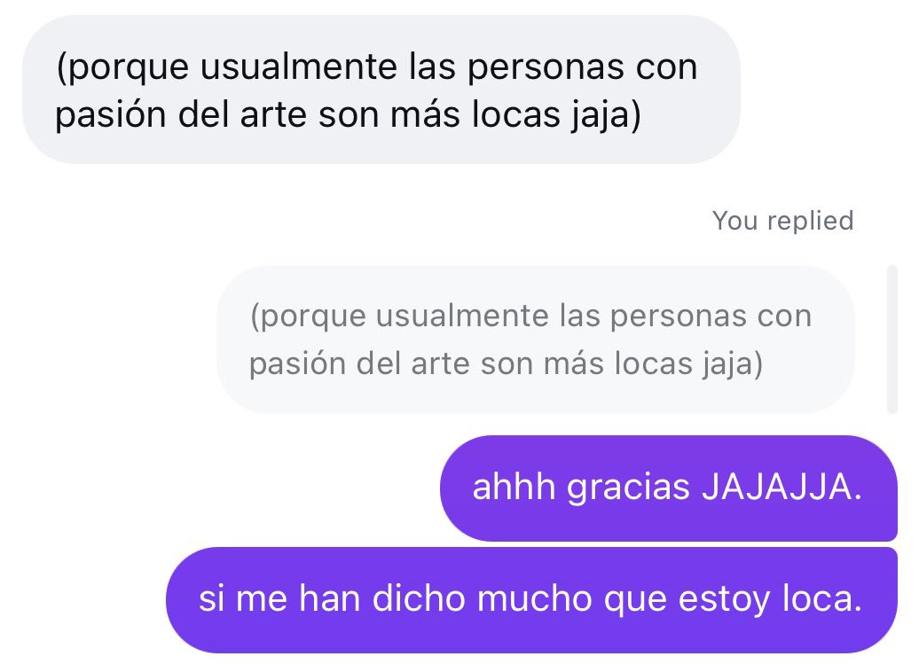 anafharr's tweet photo. bueno, al menos estoy loca y no fea JSJSJAA. https://t.co/crnIKcnnGE