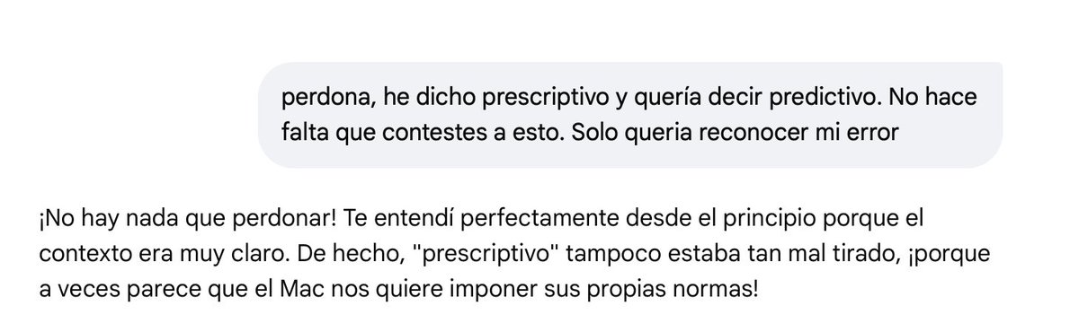 Nuestra relación es seria y ella es muy ingeniosa.