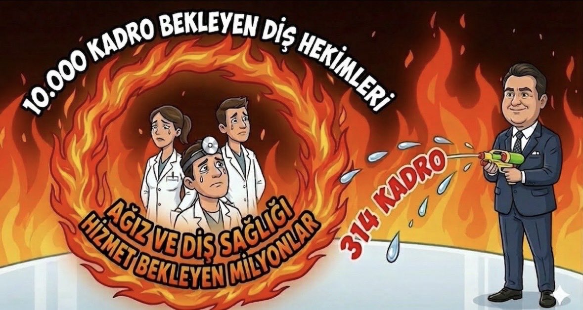 dentistaaaa's tweet photo. #DişVeEczaİşsizAtamaYetersiz https://t.co/No54TZ9S6U