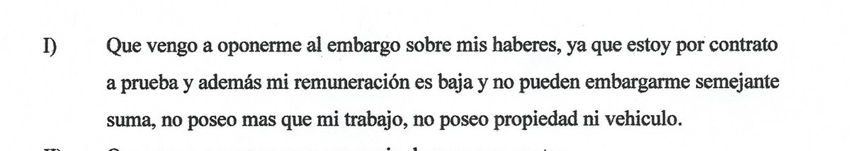 👉 El argumento mas jurídico.