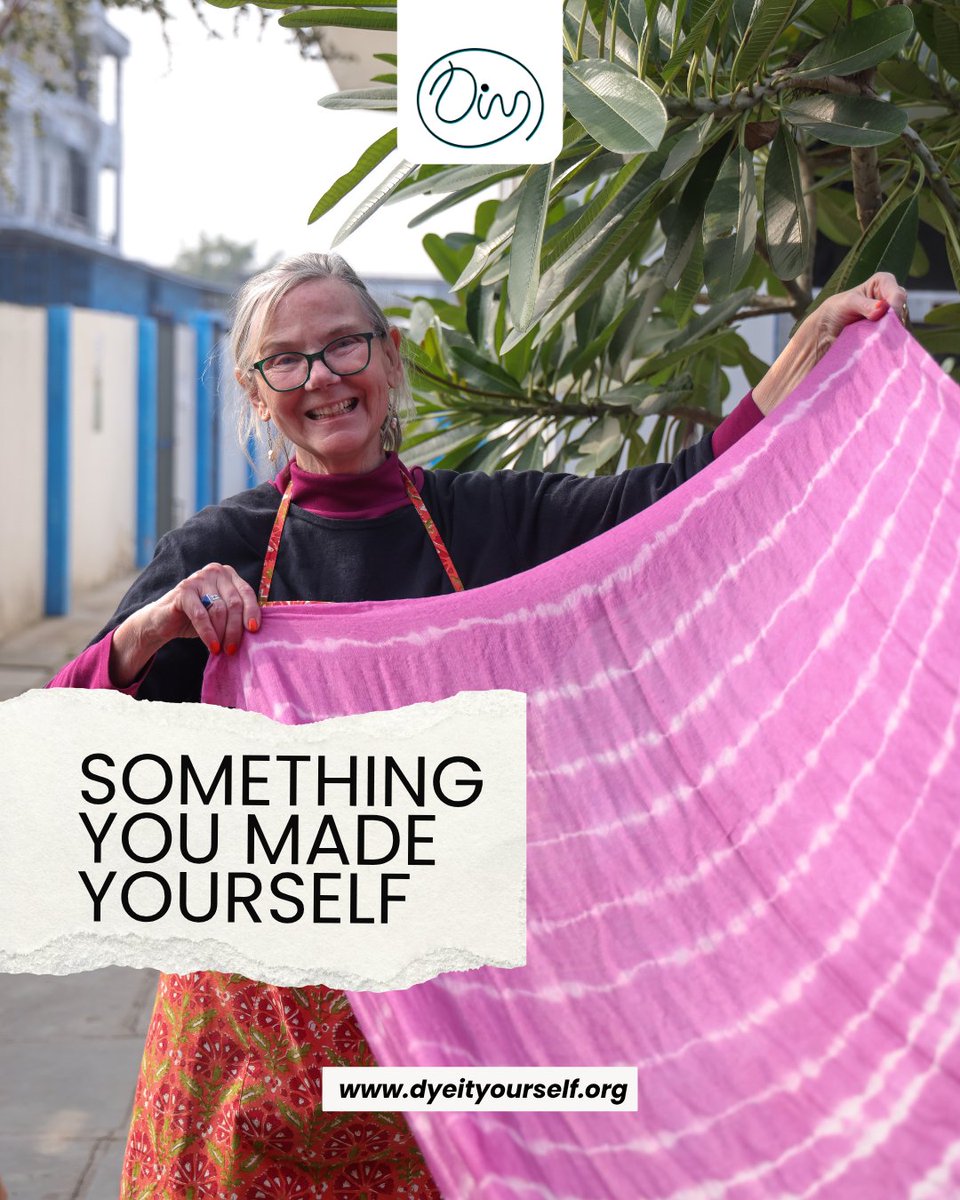 Dyeit_Yourself's tweet image. Not just fabric. Not just color. Not just a design.
Something you made yourself.

#DyeItYourself #MakeYourOwn #CreativeExperience #HandmadeMagic #ArtThatFeels