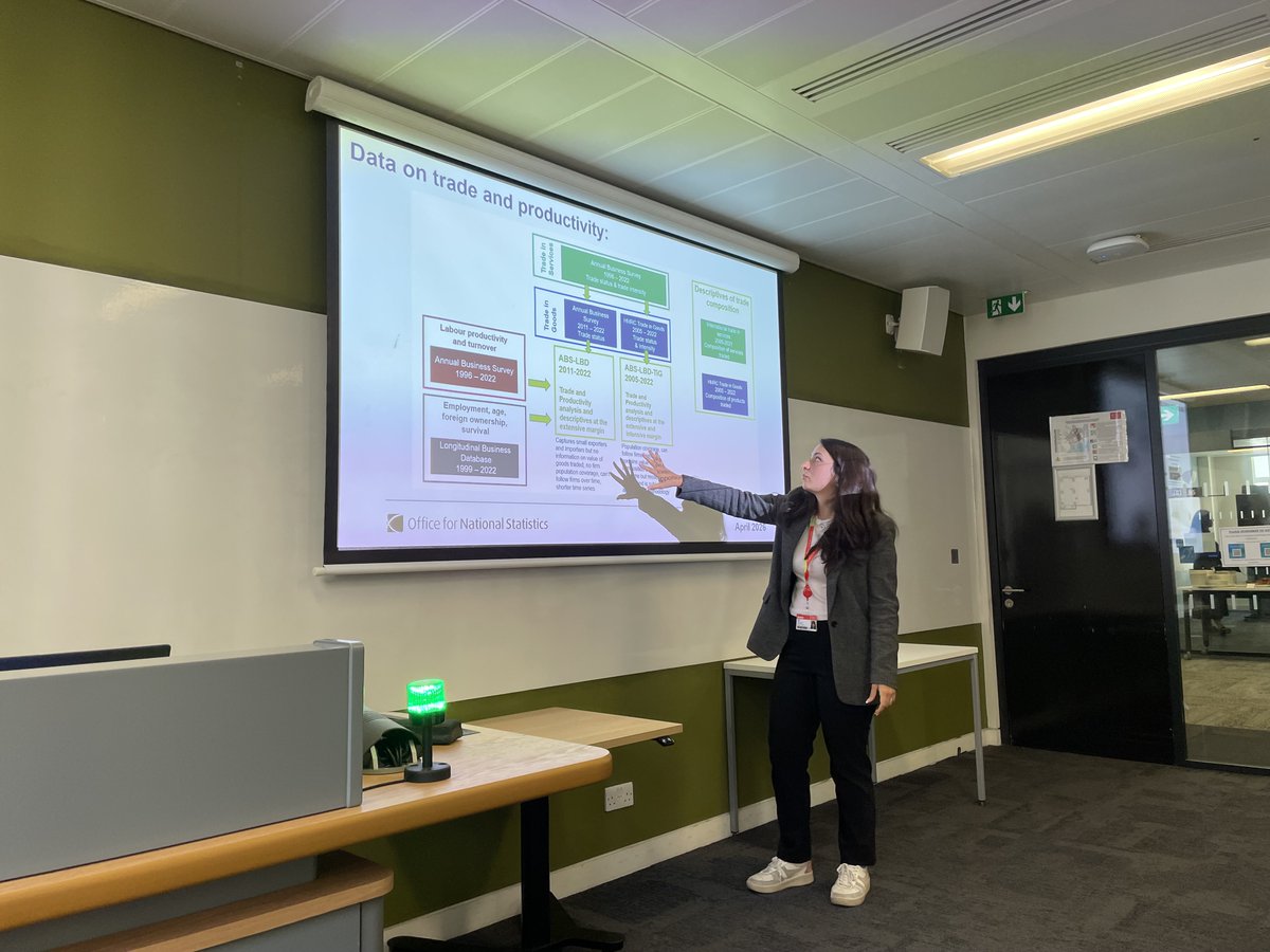 This week, a number of ESCoE PhD students spoke at the <a href="/kingsbschool/">King's Business School</a> Doctoral Research Symposium 2026.

Find out more about our PhD students and their research: escoe.ac.uk/group/phd-stud…

<a href="/_juanmreyes/">Juan Reyes</a> <a href="/JoshMartin_econ/">Josh Martin</a> <a href="/PalmouChristina/">ChristinaPalmou</a>