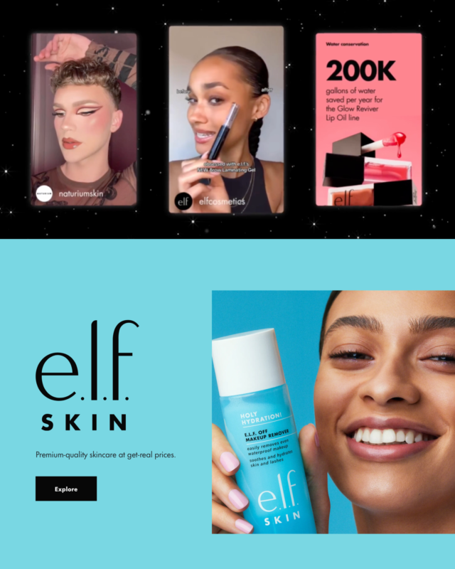 W3Awards's tweet image. A disruptive digital platform for one of beauty's most boundary-breaking brands. ✨ The 'e.l.f. Beauty' website by Kettle won a 2025 Gold w3 Award: Website: Best Visual Appeal – Aesthetics

If your work is built to stand out, enter by June 12: vist.ly/42gyc

#WebDesign