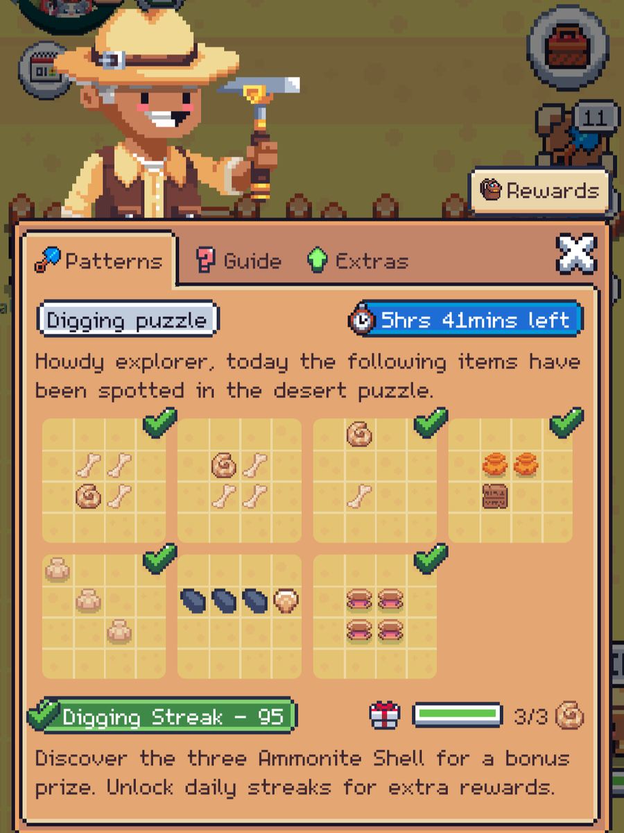 LeoxRoger's tweet image. 95 digging streak @0xSunflowerLand 🔥 and today’s reward hits … 1x Rare Key 🗝️💎
Consistency really pays off 💰
#SunflowerLand #Web3Gaming #PlayToEarn