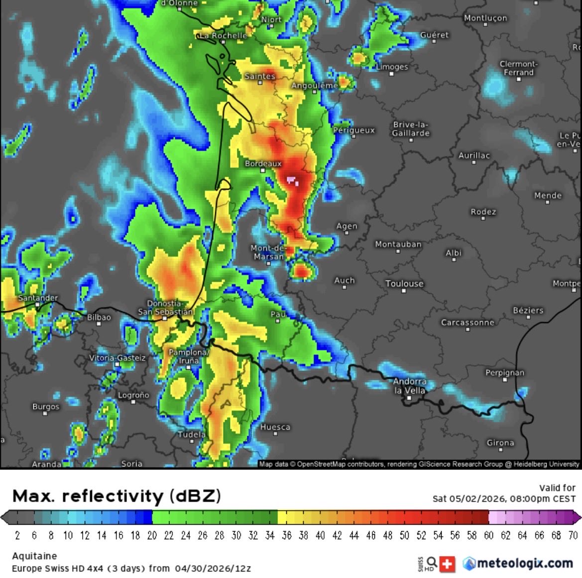 VigipreventionM's tweet image. ✅C’est désormais confirmé! Nous nous apprêtons à connaître la première véritable offensive orageuse de l’année⛈️

🚨⚡️Les zones les plus exposées pour le moment sont l’#Aquitaine, le #Poitou ainsi que l’Ouest de l’#Occitanie.