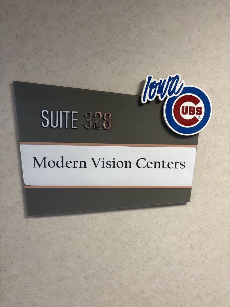 MVC_Vision's tweet photo. A little #TBT to when the #ModernVisionCenters team stepped away from the slit lamps &amp; into the stands. Earlier this month, our team enjoyed a night out to watch the Iowa Cubs in action! We may be vision correction specialists, but we've got our eye on a winning season too! ⚾👁️ https://t.co/3Vc1Wq0vqZ