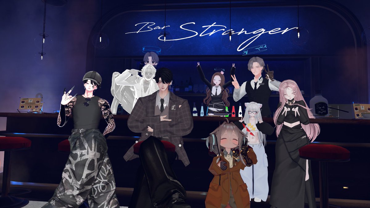 VRC_Stranger's tweet photo. Bar Stranger#39
不定期営業ご来店ありがとうございました！
アニソンDJでフロア爆沸きのBarStrangerでした！
#BarStranger https://t.co/b1vGeDMB7R