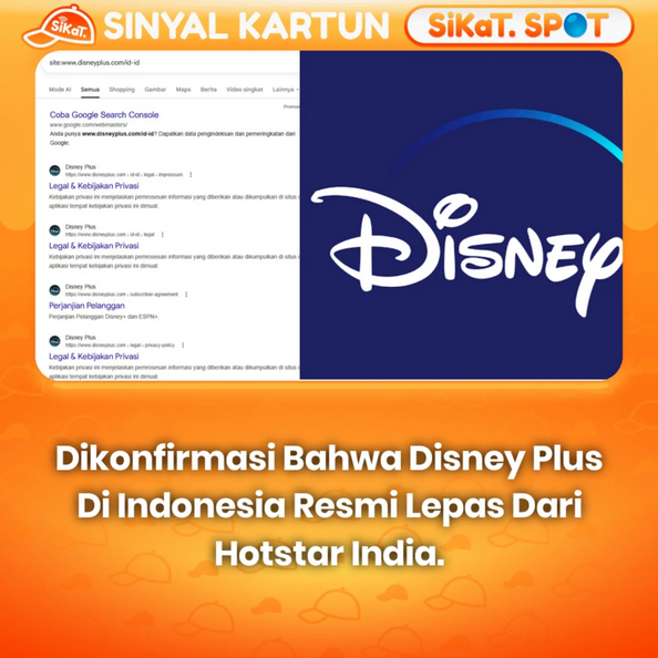 sinyalkartuntv's tweet photo. Menurut kalian apakah ada perubahan kedepannya dari Disney Plus di Indonesia?
#disney #disneyplushotstar https://t.co/29IRumVLeX