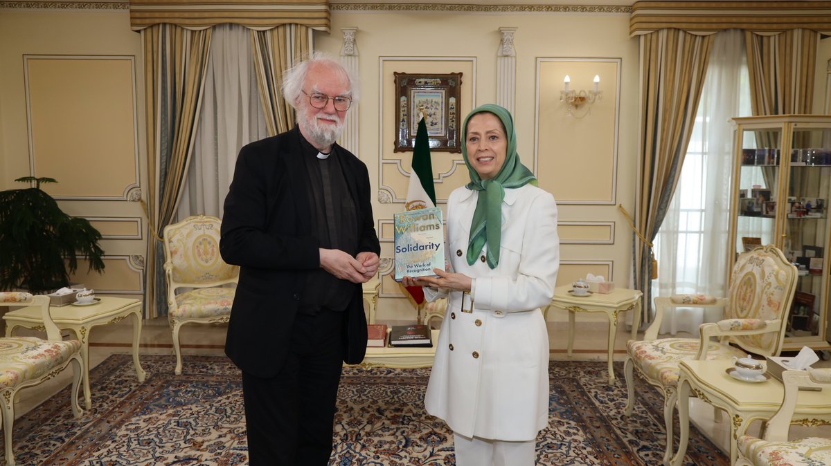 مریم رجوي tweet media