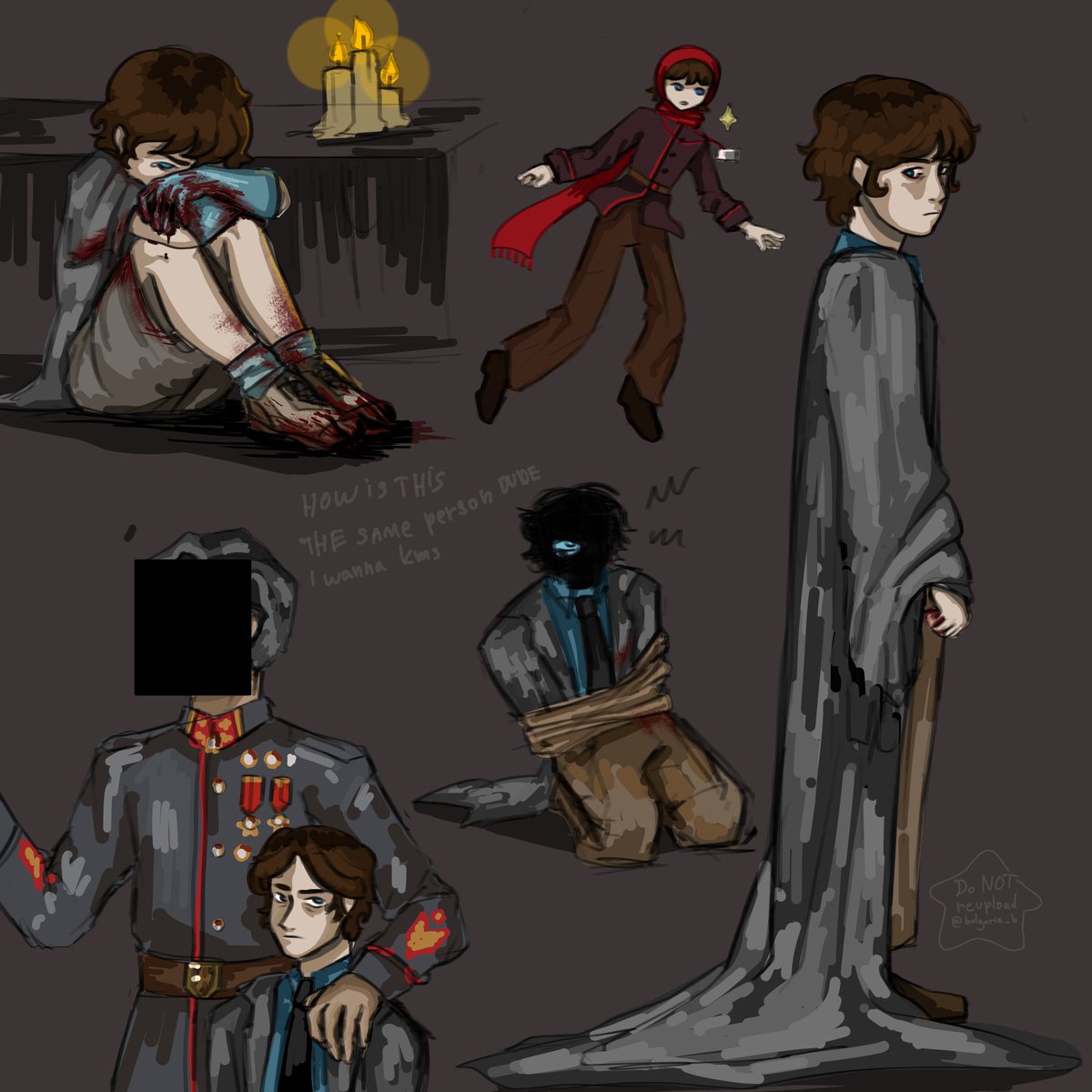 bulgaria_b's tweet image. Some younger axel doodles
#poppyplaytime #ocart #doodle