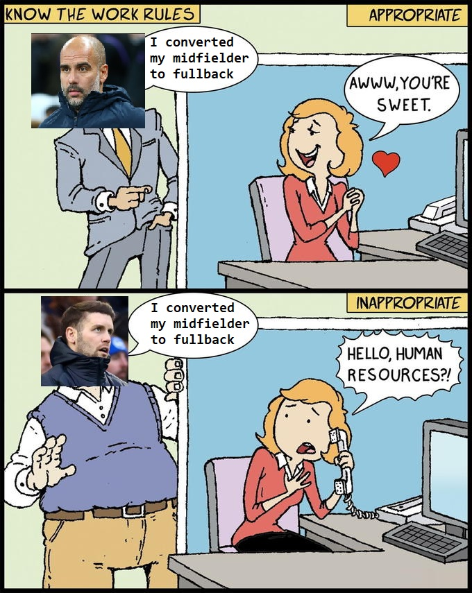 orpean6771's tweet image. Just saw Pep get called a visionary for converting O'Reilly into a fullback while Hurzeler got dragged through the mud by the BHA fanbase for doing the same with Wieffer, so I had to make this.

#BHAFC #BHA #Brighton
