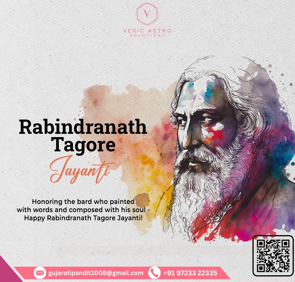 GujaratiPandit's tweet photo. ભારતના મહાન કવિ, દાર્શનિક અને Rabindranath Tagore નો જન્મ 7 મે 1861 ના રોજ થયો હતો.
તેમણે વિશ્વને “Gitanjali” જેવી અમૂલ્ય કૃતિ આપી અને 1913માં નોબેલ પુરસ્કાર જીતનાર પ્રથમ ભારતીય બન્યા. 🏆
#RabindranathTagore
#TagoreJayanti
#Gitanjali
#NobelLaureate
#IndianLegend https://t.co/g7keigJTJr