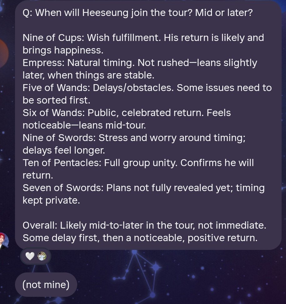 mid tour? no wait? MID TOUR? OKAY

WE GOT THIS 💪🏻

#7_Stars_One_Galaxy 
#Justice_For_ENHYPEN_7