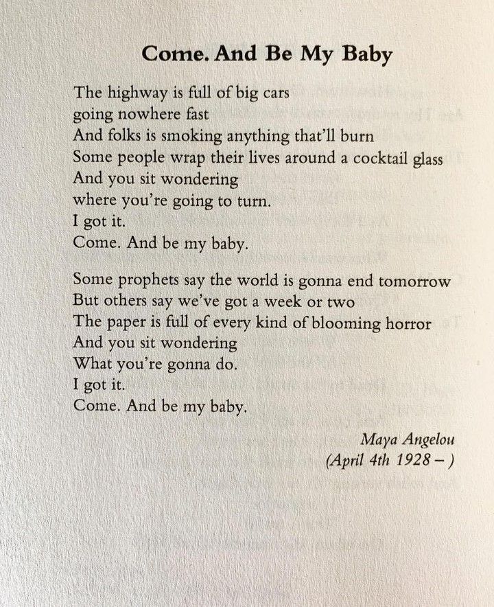 onlypoemsmag's tweet photo. Come. And be my baby. https://t.co/0fBjtoSRrj