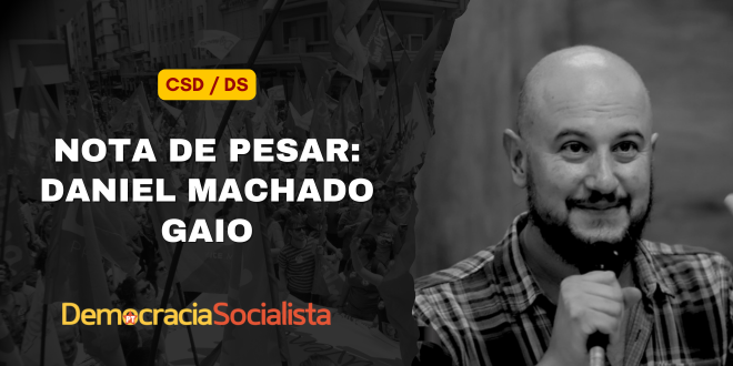 ds_pt's tweet photo. Nota de pesar – Daniel Machado Gaio | CSD / DS

Daniel enfrentou com coragem e dignidade sua luta contra o câncer, sem nunca abrir mão da sua intensidade de viver. 

🔗 https://t.co/lzLaz2xN73 https://t.co/abYsBnXz9D
