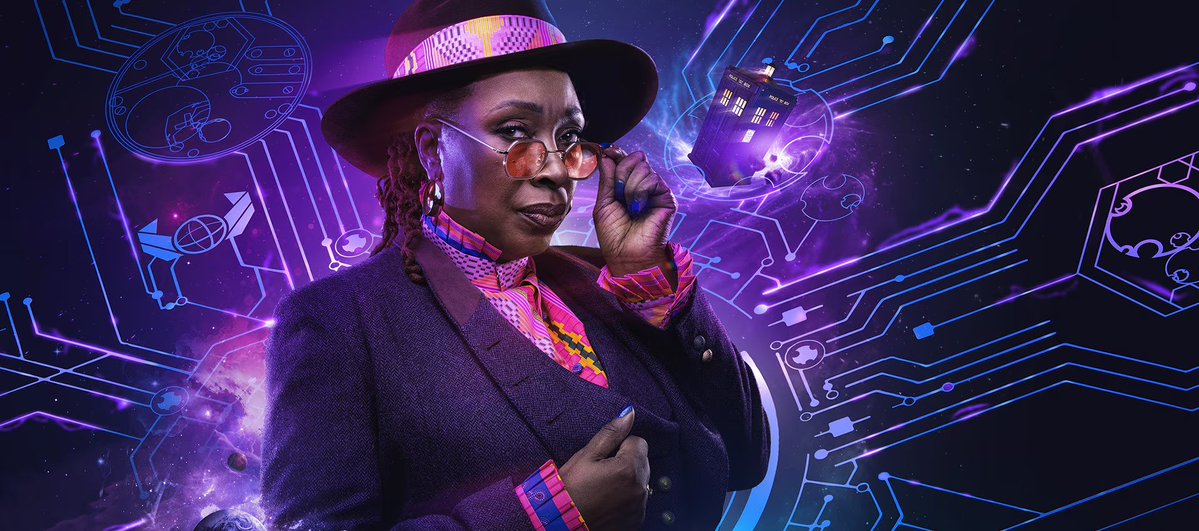 WhovianLife's tweet image. I haven't been able to stop thinking about how ICONIC The Doctor looks.. 😍😍 the hat.. the updated costume.. the updated shades.. EVERYTHING. ICONIC. #DoctorWho 💜💜