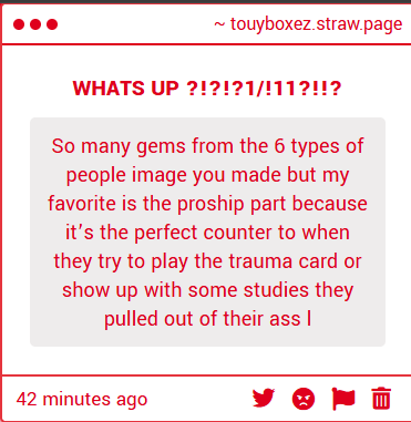 dude i honestly despise the closet proshit character more than the dubcon guy cause if you're gonna be a piece of shit you could at least have the decency to tell the truth about it and not LIE to people you call friends