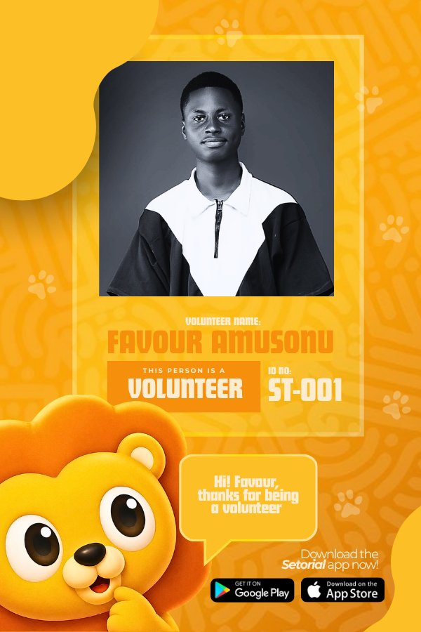 Fav4Chiks's tweet image. SETORIAL is coming 💛🦁
And I’m proud to be a Volunteer 💛

Learning is about to get more exciting with SETORIAL 💛🦁

#Setorial
#LearnAndEarn
#SetorialVolunteer
#SET @SET_Tutorial