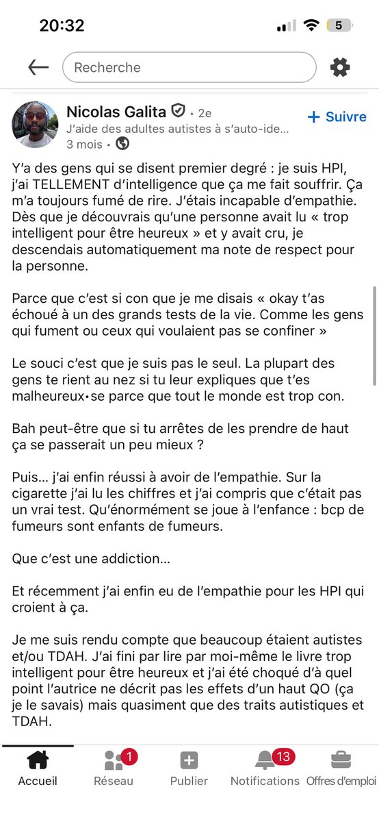 kiasque's tweet photo. @fan2maiakovski J’étais d’accord avec toi et je suis tombée sur ce post Linkedin depuis ça me fait réfléchir… Pour moi c’est surtout la désinformation véhiculée par des professionnels / médias qui est problématique… https://t.co/vNHACVfAqM