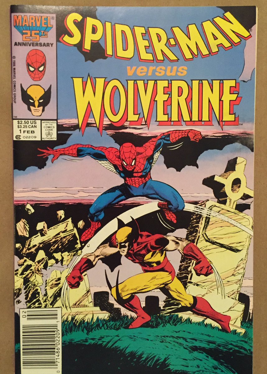 WillPheesh's tweet image. Be careful out there. :)

#SpiderMan versus #Wolverine #1 (1987) - Owsley, Bright, Williamson, Scorsese, Oakley