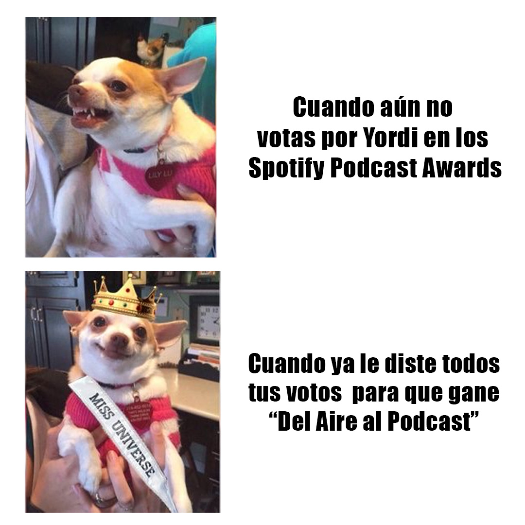 YordiRosado's tweet photo. Del Aire al Podcast 💙… y ahora a una nominación. 🎙️✨ 
¡La Entrevista con Yordi Rosado está en los Podcast Awards @SpotifyMexico!
Si has estado en este viaje con nosotros, este logro también es tuyo 🙌
👉 Vota y ayúdanos a llegar más lejos

#PodcastAwards #YordiRosado #LaEntrevista